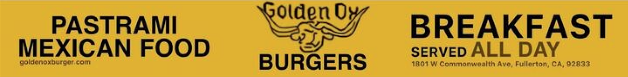 Golden Ox Burgers